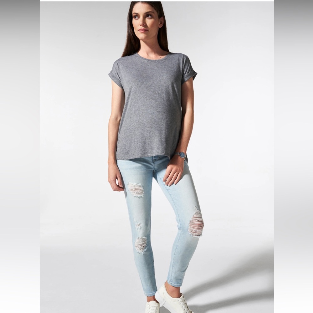 BLANQI Maternity Belly Support Skinny Jeans Size 4